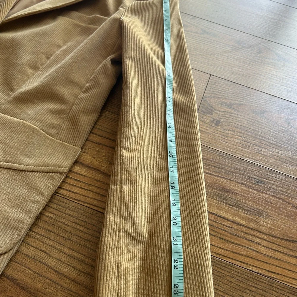 Camel Corduroy Blazer - Picture 4 of 7